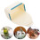 2 hanging plastic food containers for pets 4