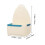 2 hanging plastic food containers for pets 2