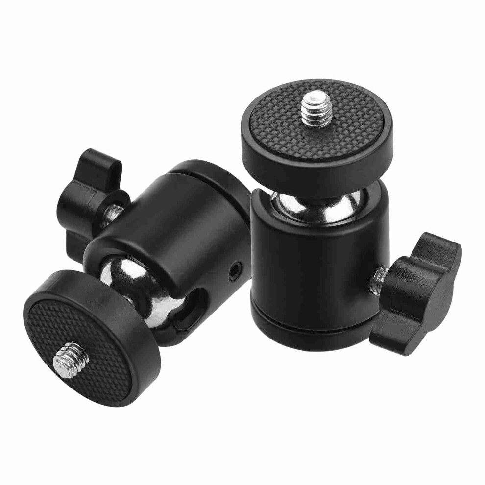 Mini Swivel Ball Head Tripod Mount 360 Rotating 1/4Â Screw For Dslr Camera 6901360318481