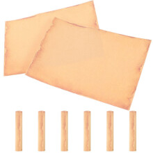 Mlins 8 ark vintage skrivpapper, dekorativt brevpapper