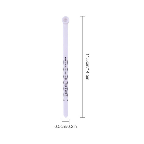 Mlins Finger Size Gauge for Ring Sizes 2