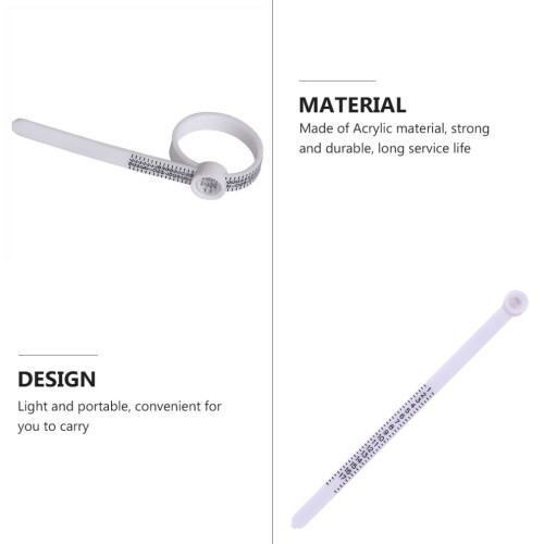 Mlins Finger Size Gauge for Ring Sizes 1
