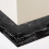 Bordure adhésive Mlins, moulures flexibles noires 3