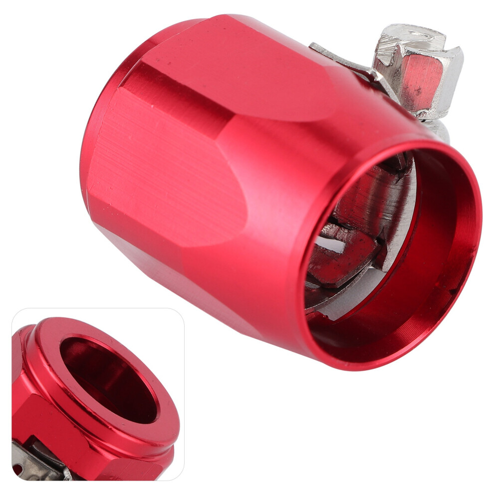 Anti-Corrosion An6 Fuel/Diesel/Gas/Air Hose Finisher Clamp Red 3361360320540