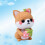 Needlework Set Synthetic Material 1 Set Pink Sitting Dog 4