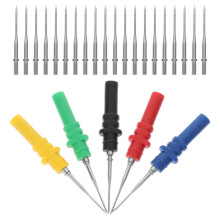 Sonda multímetro, acero, 25 mm de diámetro, 1,3 x 0,1 x 0,1 pulgadas
