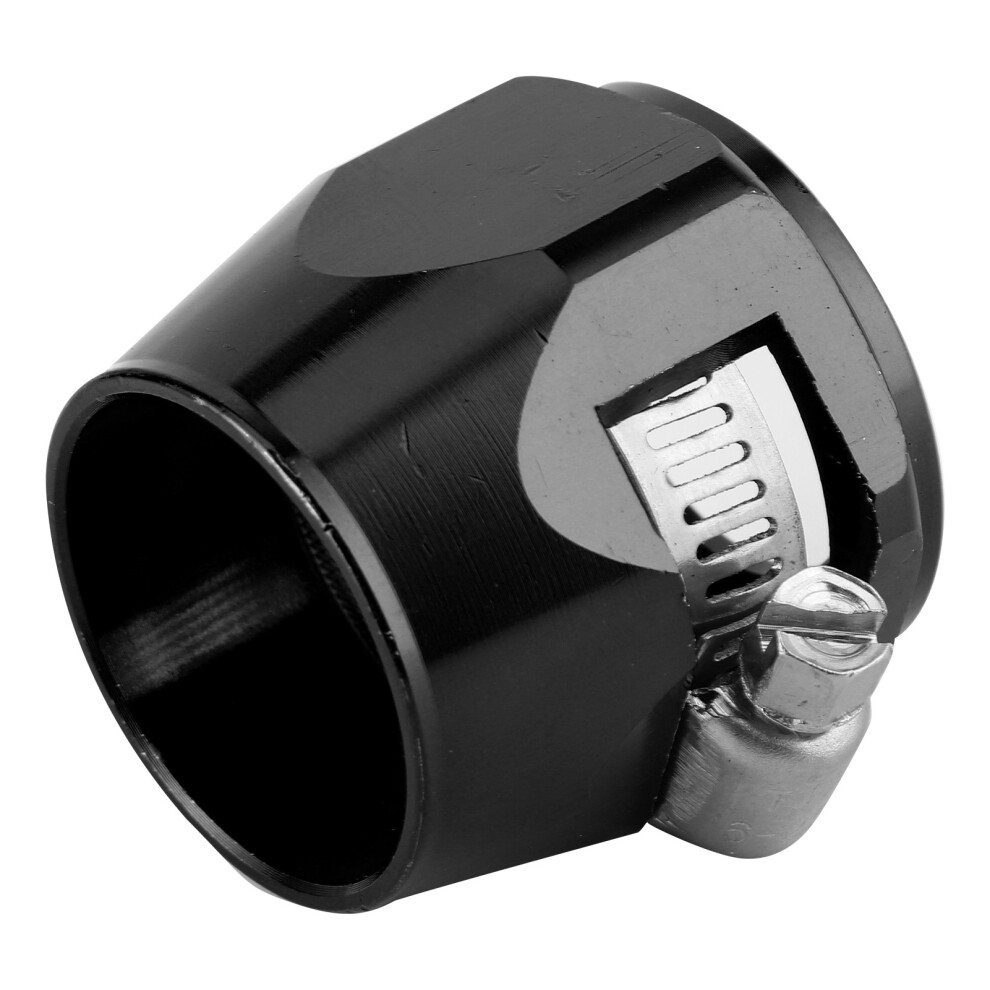 12An Aluminum Hose Finisher Clamp For Fuel/Oil/Diesel/Air 21Mm/26Mm Black 9331360320417