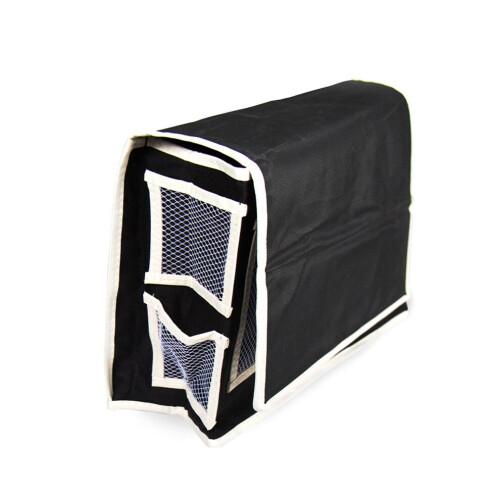 Nightstand organizer, hanging storage bag, 600d