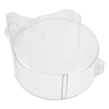 Motorrad-Motorabdeckung 18,00 x 11,00 x 5,50 cm, transparent