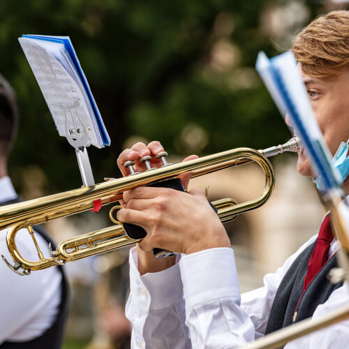 Notblad för trumpet i marschorkester 1 2