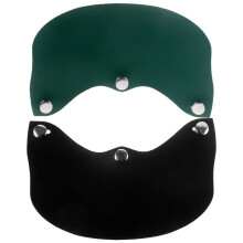 2 Helmvisiere für Fahrradhelme, Leder, Regenschutz