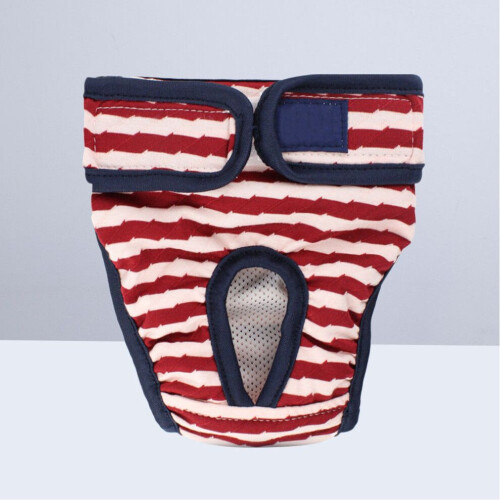 Nutrianeous Haustierhose, rot, Baumwolle, Größe L (35-45 cm) 2