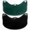 2 helmet visors for bicycle helmets, leather, rain protection 2