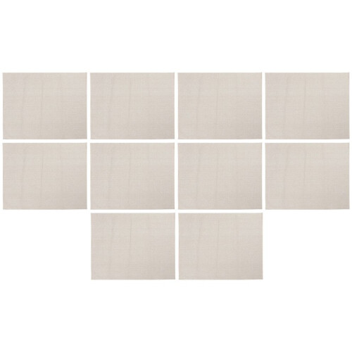 Målningsduk Beige Bomull 10 Ark 45x33 cm 1