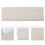 Målningsduk Beige Bomull 10 Ark 45x33 cm 3