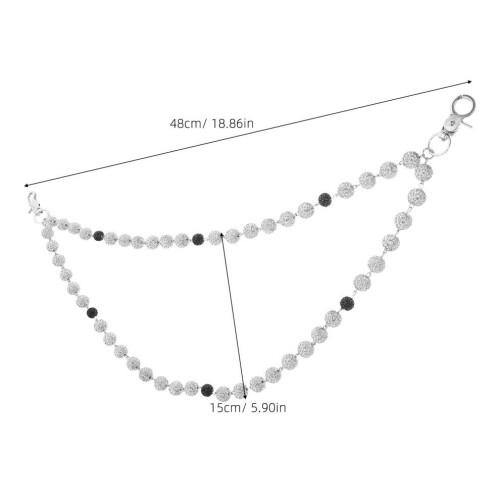 Hosengürtelkette Schmuck Metall 1 1