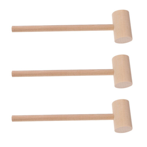 -Holzhammer für Meeresfrüchte einpacken