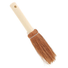 Cepillo de madera de palma con cerdas de coco para ollas, sartenes y fregaderos
