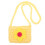 Mini-Schultertasche mit Haustierkostüm, gelb 5