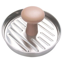 Patty Maker Party Silver 1 stuk 5,2x5,2 inch