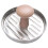 Patty Maker Party Silver 1 stuk 5,2x5,2 inch 1