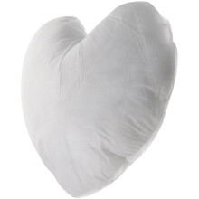 Almohada para reposacabezas de coche con forma de corazón de melocotón, redonda de poliéster, 48 unidades