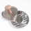 Patty Maker Party Silver 1 stuk 5,2x5,2 inch 4