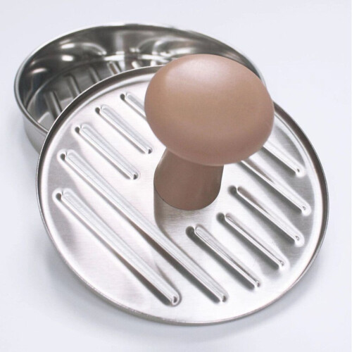 Patty Maker Party Silver 1 stuk 5,2x5,2 inch 2