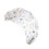Nursing hat with rabbit leaf print, adjustable, for 1