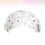 Nursing hat with rabbit leaf print, adjustable, for 4
