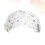 Nursing hat with rabbit leaf print, adjustable, for 5