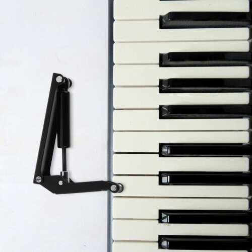 Piano Buffer Lowering Control Key Cover Keyboard Black 2
