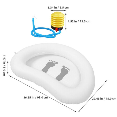 Zwembadslangadapter voor vliegreizen 93x75x5 cm 1