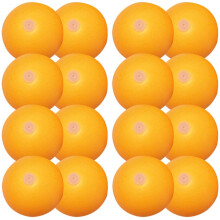 Raindrops 100er Set Tischtennis-Trainingsbälle Orange für Vereine und