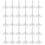 Raindrops 100. Compact thumbtacks. Made of 1