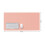 Raindrops 1 Piece Computer Mat for Desktop Pink Effective Use 2