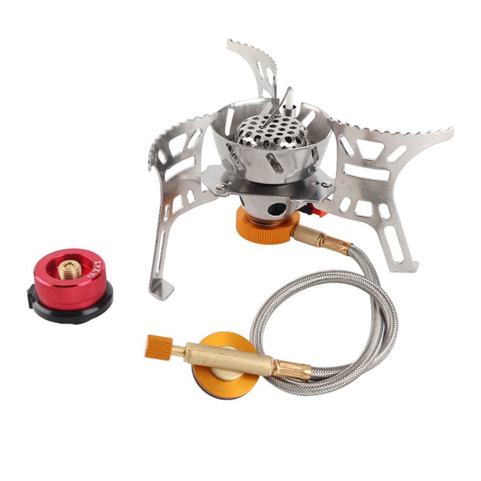 Camping Gas Stove with Adapter High Safety Outdoor Hiking Picnic-image-OPC-PMXJ8GT-NEW