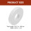 Raindrops Athletic Fingertape Wit 2-pack 0,4 inch 2