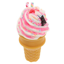 Realistisch aussehende Eiswaffeln aus Kunstleder für Küchendekoration und Partys