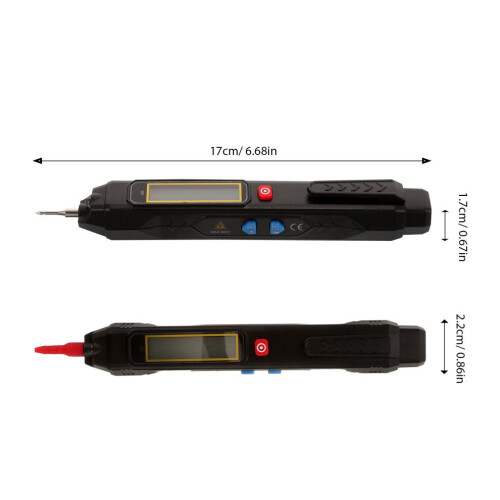 Raindrops spänningstestare multimeter med blandade färger 1 1