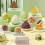 rectangular metal tin with lid for sweets, pastries 4