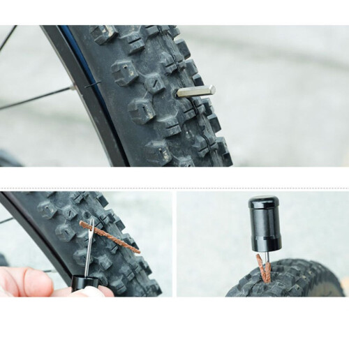 Tire Repair Tool Fork Drill Vacuum Portable Strip 2