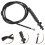 Rullbroms, cykelbroms för utomhusbruk, kabel, slang 4