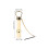 Ringstandaard Ringen 50x400x300 cm Beige 2