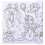 Rol kindergraffiti babytekening puzzel 2