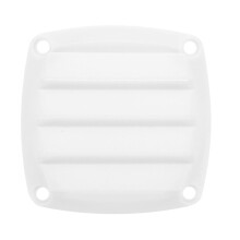 RV-ventilatierooster, uitlaatrooster, lamellenventilatie, vierkant jachtrooster