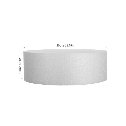 Ronde taartdummy van 30 cm voor knutselprojecten 1