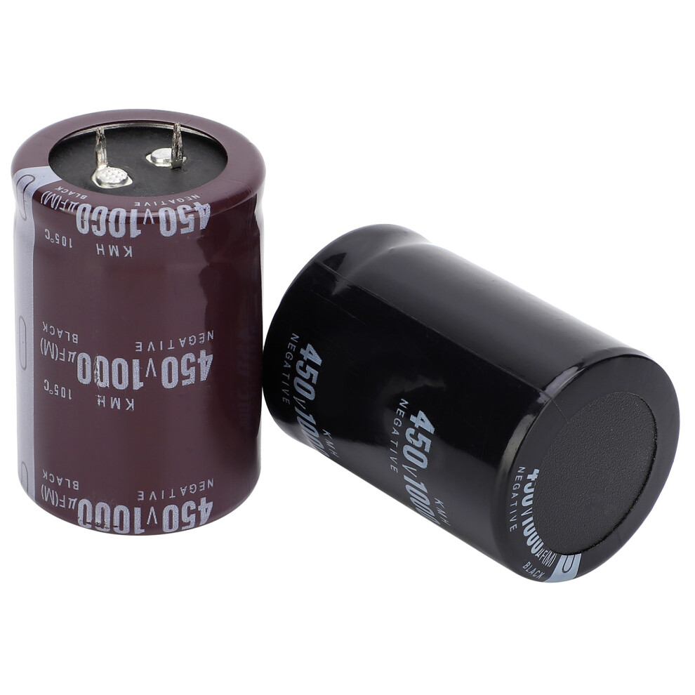 2Pcs 105 Aluminum Electrolytic Capacitor 1000Î¼F 450V 35X50mm 8281360327729