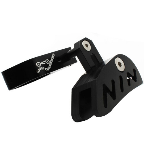 Disc chain guard with stabilizer for XC and other models, front.