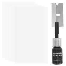 Kit de réparation de fenêtres pour fissures et éclats, kit de réparation de fenêtres